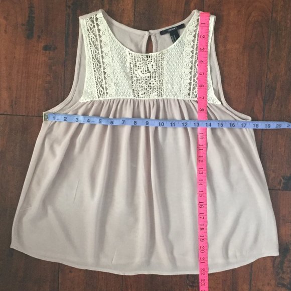 Forever 21 Crochet Bohemian Top - Picture 4 of 5